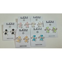 Серьги кошачий глаз  (упк. 6 пар)  (1пара-10,8грн)рн))