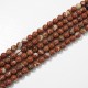 Яшма красная 6мм (нить+-37см)