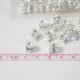 Стразы корона 8мм (упк.50шт)(бел)