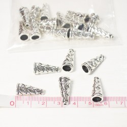 Наконечник для бус 1,5см*0,7см*0,4см (упк.20шт)